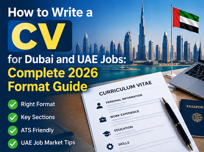 How to Write a CV for Dubai and UAE Jobs: Complete 2026 Format Guide